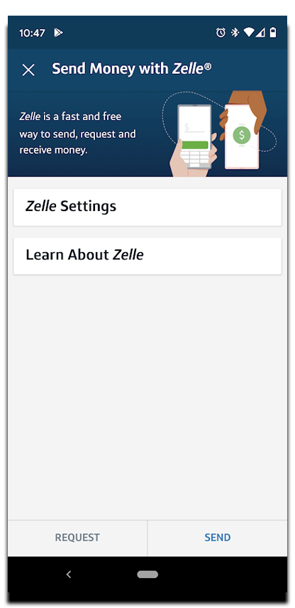 Send money with Zelle