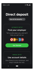 Add money to Cash App using direct deposit