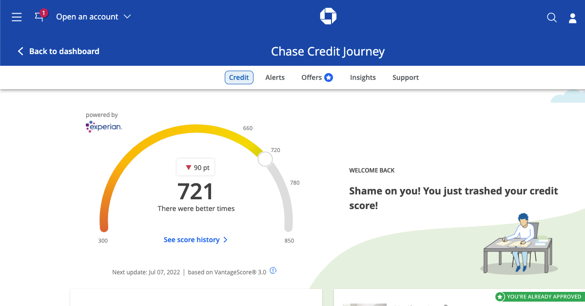 Credit Journey by Chase