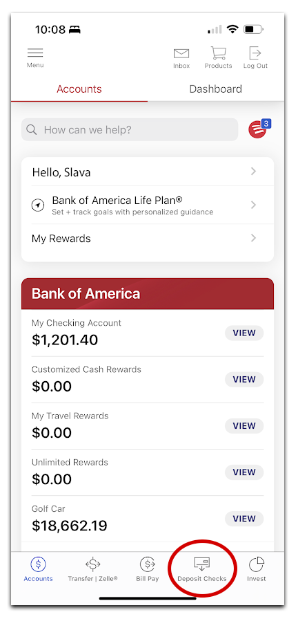 Bank Of America Mobile App