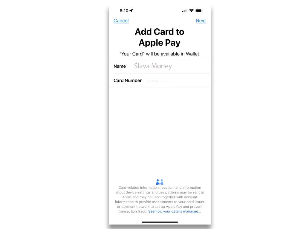 To withdraw money from GO2Bank without card add it to Apple Pay