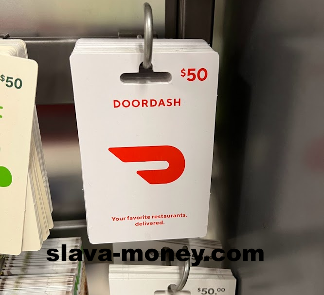 DoorDash gift card